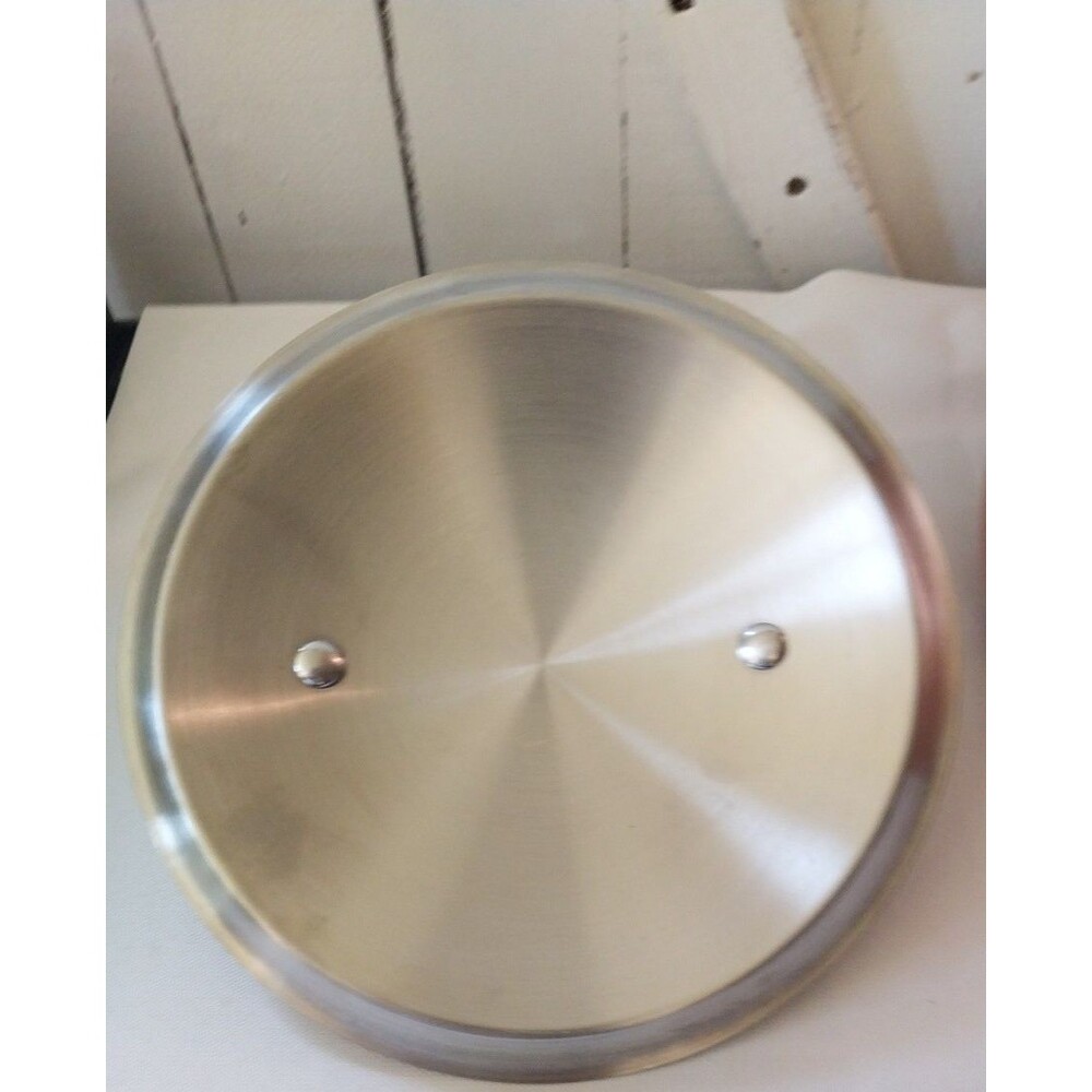 La Sera Cookware Copper Kettle/Pot Collection De Luxe Copper Triply w/Lid - Picture 11 of 15